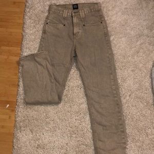 Tan “Cowboy Jean”. Size 25 BDG brand from Urban